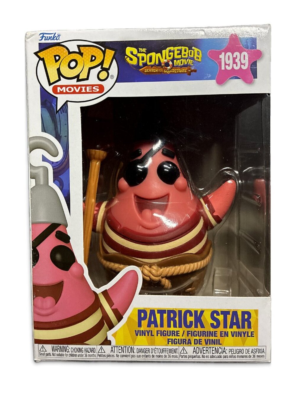 Funko Pop! Movies #1939 Pirate Patrick Star SpongeBob Movie